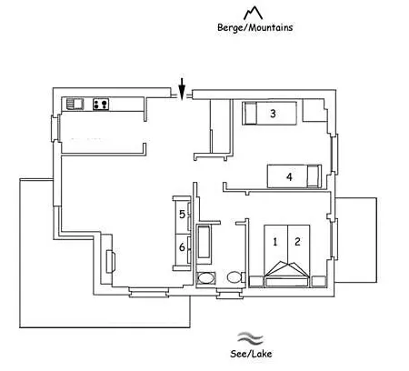 Oasi Del Lago Maria Sp Seewohnung Mit Garten Apartment